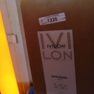 Ivilon Square Satin Finish drapery rod